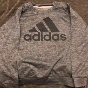 Adidas fleece lined crewneck